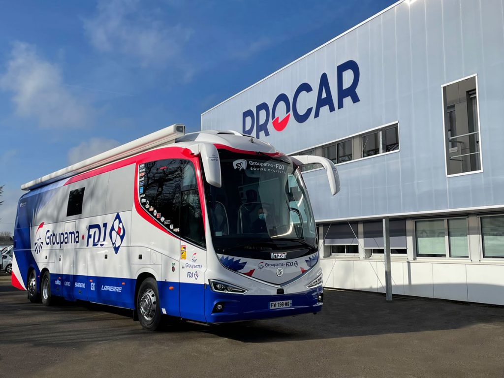 Bus MotorHome Cyclisme - 8269138 - Compétition